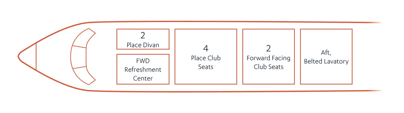 Phenom 300 50500226 Floorplan